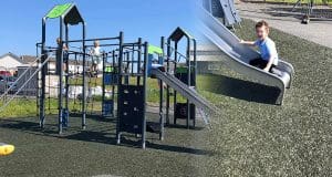 PERMABOUND Rubber Mulch Playground Surfacing Installation - Featured Image