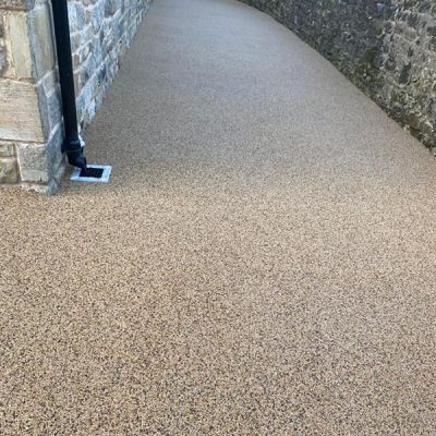 PERMABOUND Resin Bound Stone Path and Patio - Back