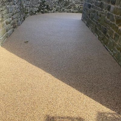 PERMABOUND Resin Bound Stone Path and Patio - Left