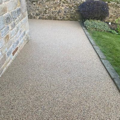 PERMABOUND Resin Bound Stone Path and Patio - Right